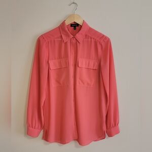 Spense Coral Button-Down Shirt